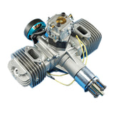 DLE 120CC TWIN UAV ENGINE With 14V 80W/180W Power Generator System