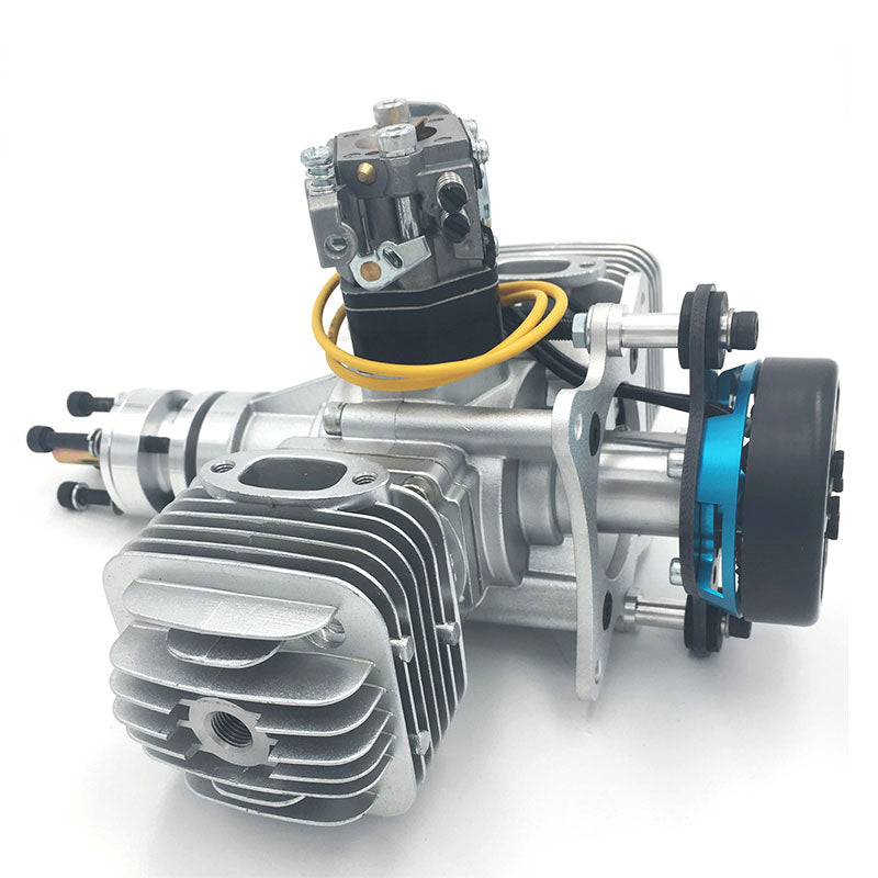DLE 60CC TWIN UAV ENGINE With 14V180w Power Generator System